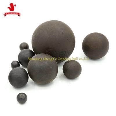 High Carbon Alloy Steel Forged Grinding Ball for Metal Mines and Cement Plant
