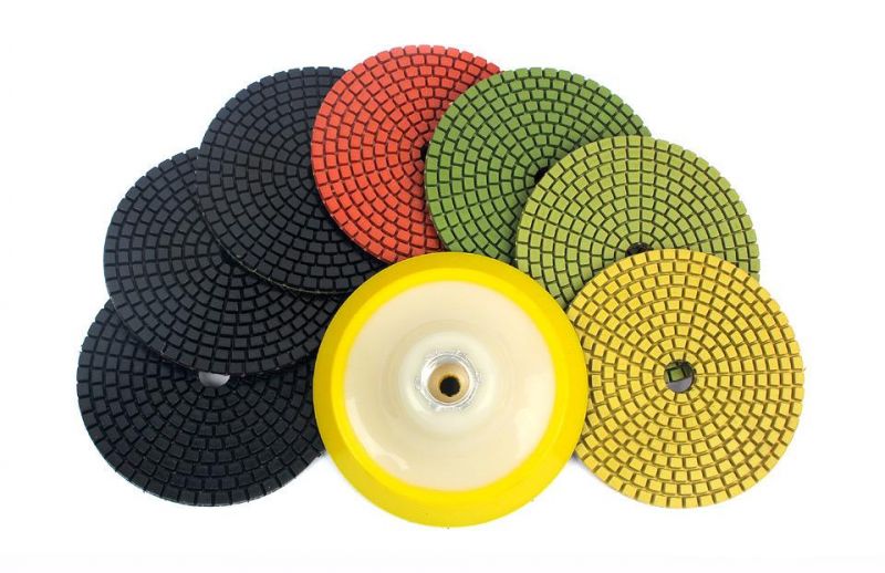 Diamond Polishing Pad with 58-11 Thread Concrete Stone