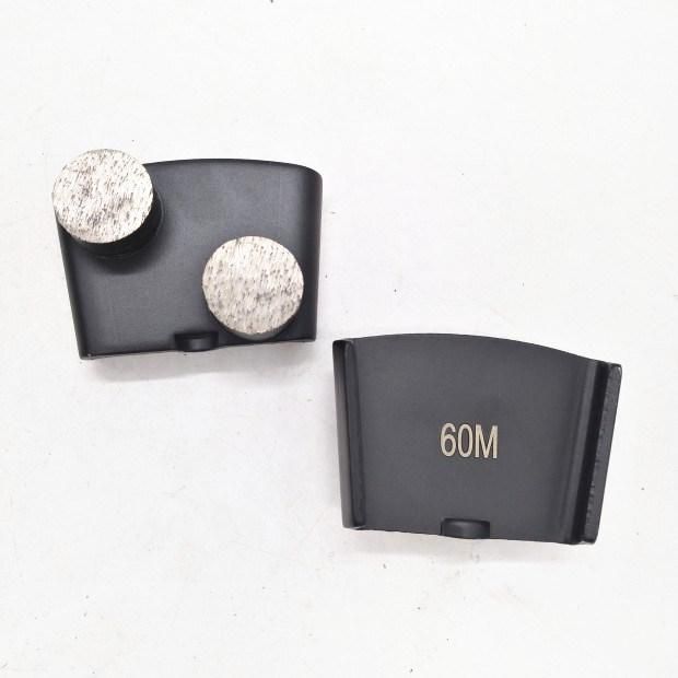 Button Diamond Grinding Segment HTC Double Round Diamond Grinding Disc