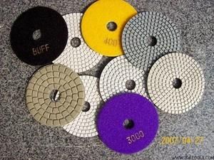 4 Inch Diamond Floor Polishing Pads for Granite