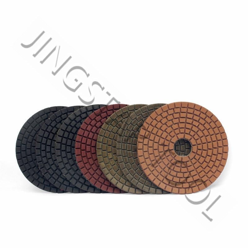 Diamond Flexible Polishing Pad for Granite Quartz Ceramic Concrete and Glass