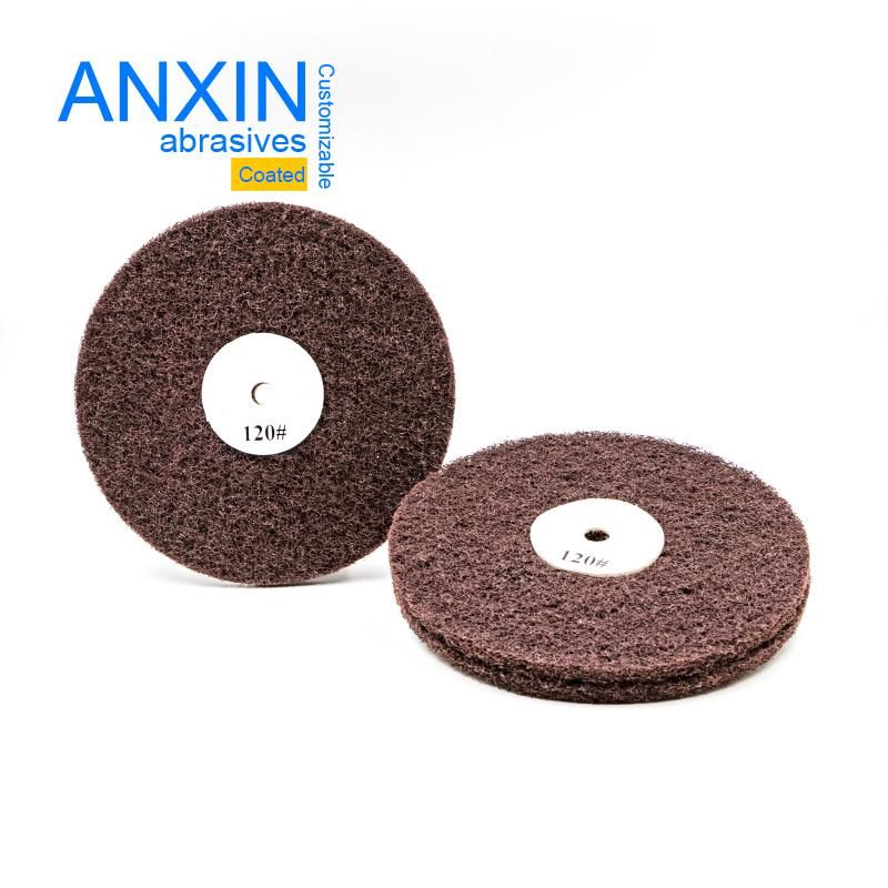 Double Layers Non-Woven Flap Wheel with a Hole