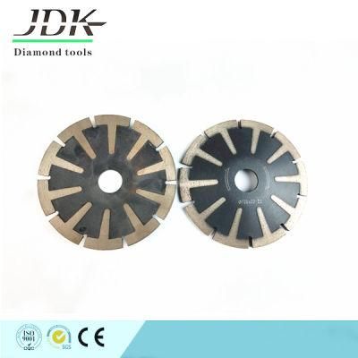 Diamond T Segment Concave Saw Blades for Stones Cutting