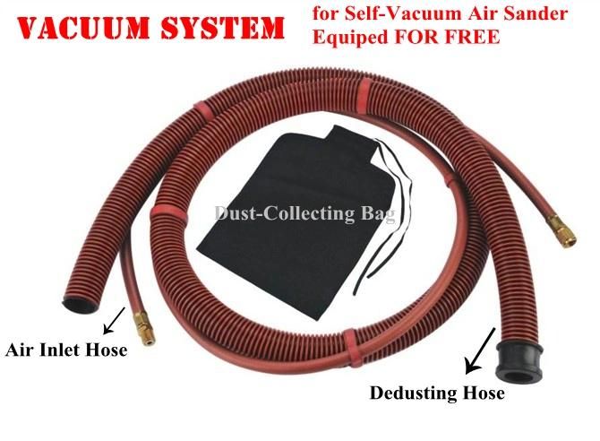 150mm Dual Action Air Sander Self Generated Vacuum