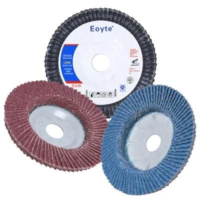 4inch Hot Sales Abrasive Flap Disc for Stainless Steel Metal Wood Marble