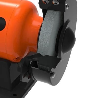 Retail Electrical 220V 180W Bench Grinder with Spark Deflector for DIY