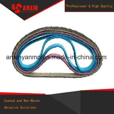 Sanding Belt with Surface Condition Material