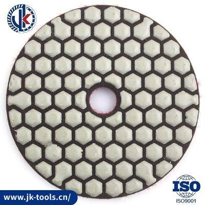 100mm Dry Use Resin Polishing Pad for Granite and Marble