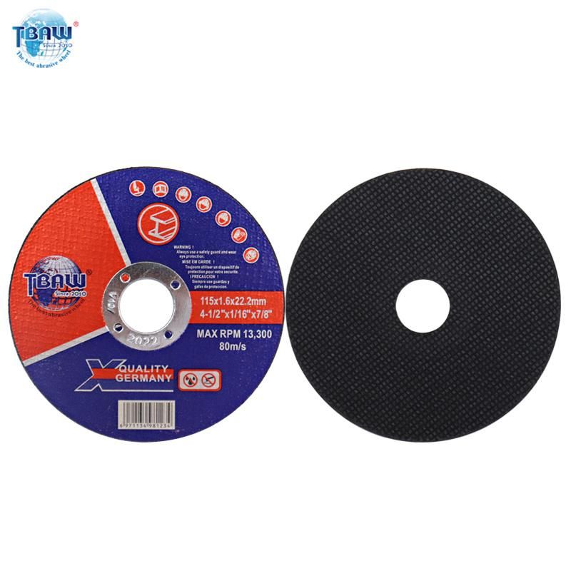 4.5inch Super Thin Cutting Wheel Disc for Metal Stainless Steel 115X1.6X22 Factory OEM