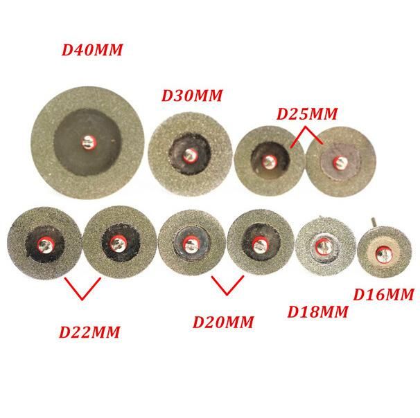 Factory Price 10PCS Diamond Cutting Disc Set for Metal