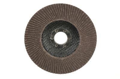 115*22.2mm Abrasive Flap Disc Fiberglass Backing