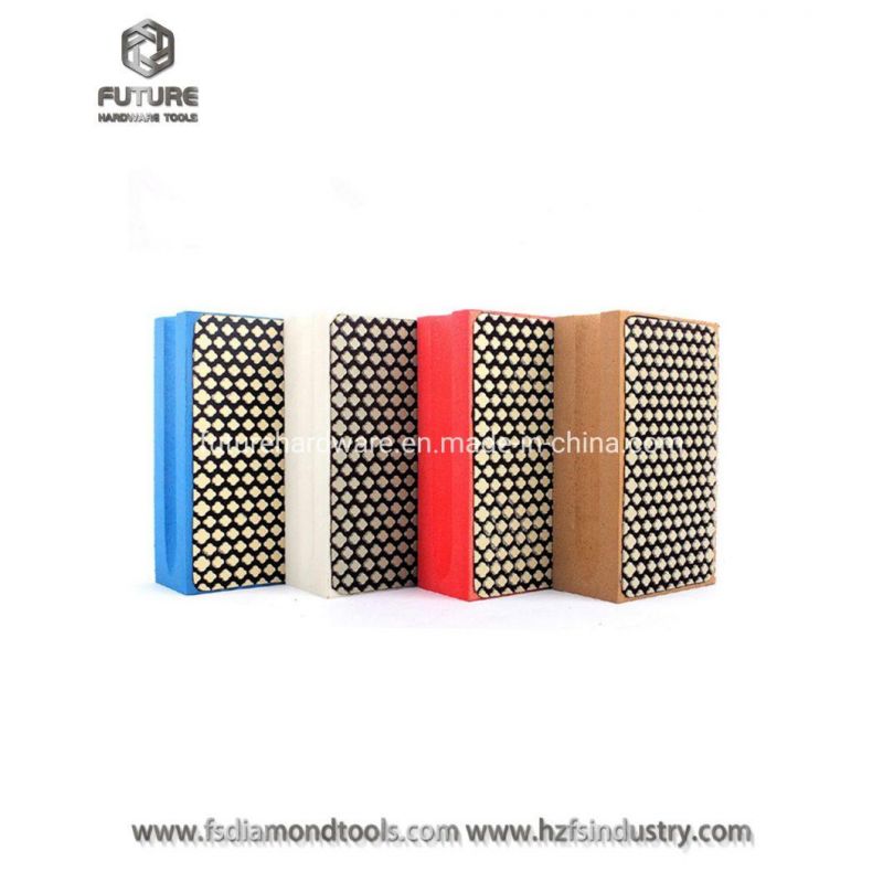 Diamond Hand Polishing Pads Electroplated Resin Pads