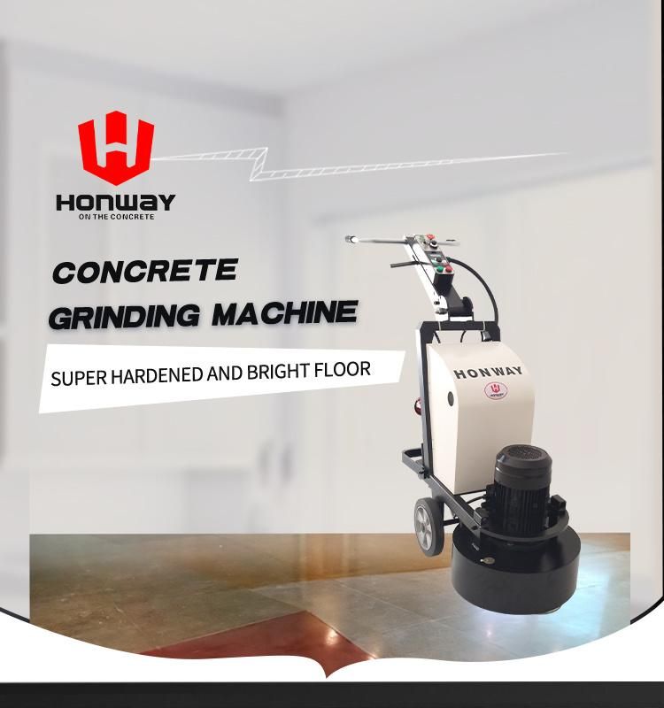 9inch Concret Flool Dust Sheout 220c Small Asl430-T12 Wet Dry Resin Epoxy Marble Terrazzo Surface Polishing Grinding Concrete Floor Polisher Grinder for Sale