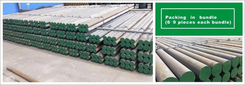 Dia30-130mm Forged Steel Round Bar Grinding Steel Rod for Rod Mill