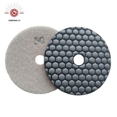 Diamond Dry Polishing Pad for Granite Marble