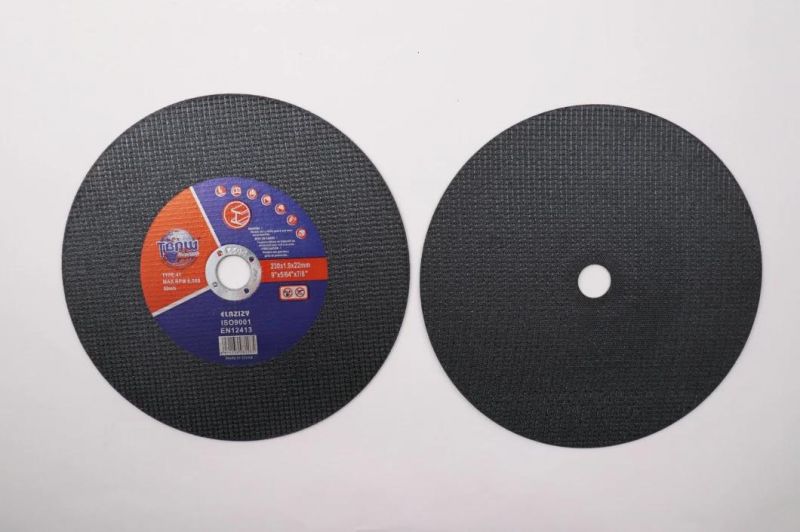 Chinese Factory Metal Abrasive Polishing Grinding Wheel Cutting Disc T41cutting Wheel 4 Inch 107X 1.2 X 16 mm Reinforced Resin Grinding Cutting Disc China
