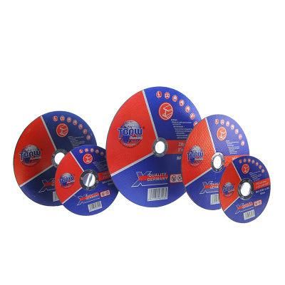 Free Sample Tbaw Disco De Corte, Rubber Metal Cutting Machine Cutting Wheel