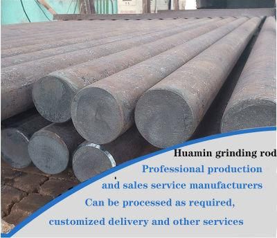 Export Dia40-120mm Grinding Rod for Rod Mill/ Dia150mm Grinding Media for Ball Mill