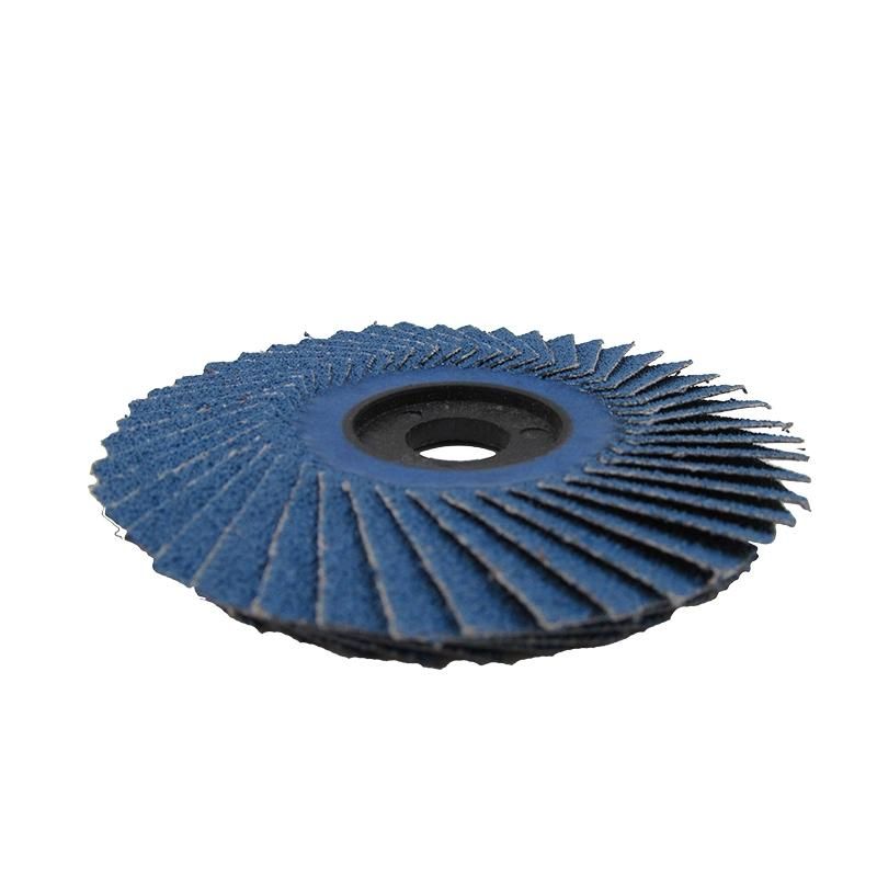 Polishing Disc Wheel with Blue Alminum Oxide Cloth