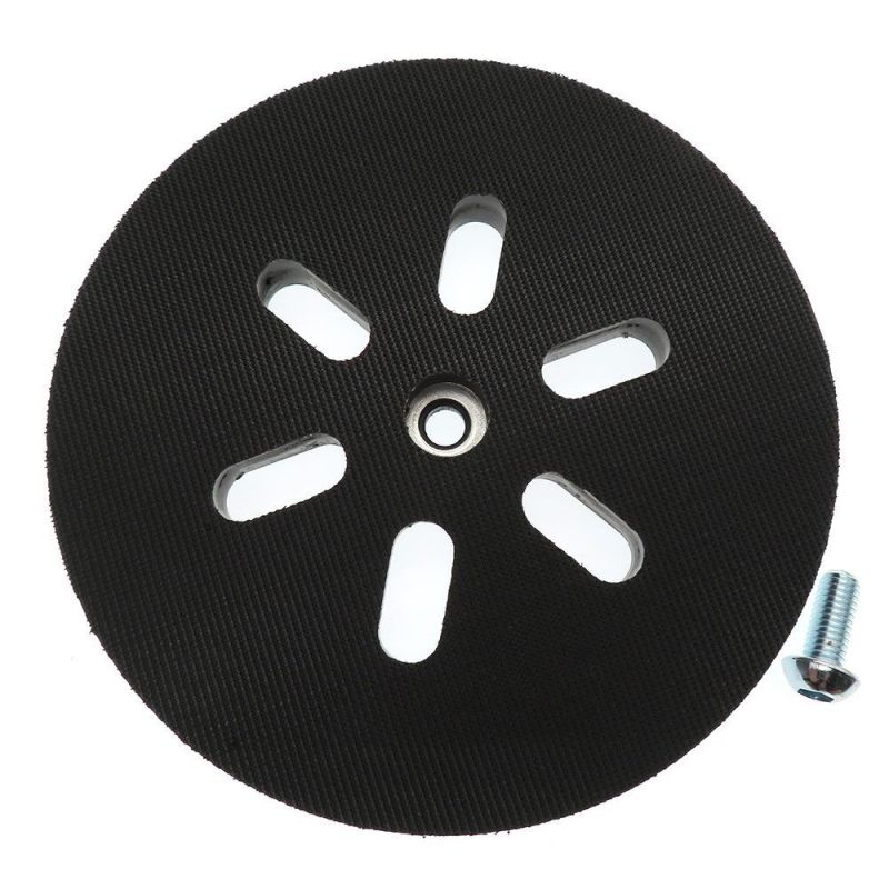 6 Inch 6-Hole Backup Sanding Pad Sander Backing Pad Hook and Loop for Electric Grinder Power Tools Accessories