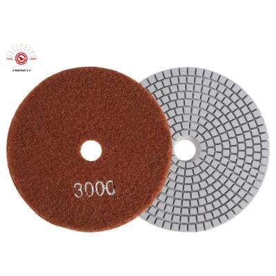 4 Inch Diamond Polishing Pad for Granite and Marble