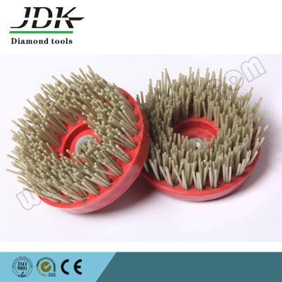 Diamond Round Antique Abrasive Brush for Granite