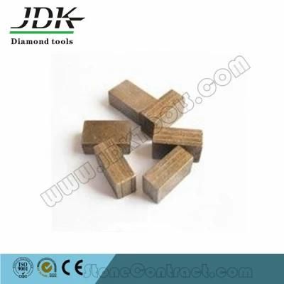 Rectangular Diamond Segment for Golden Cream Marble Block