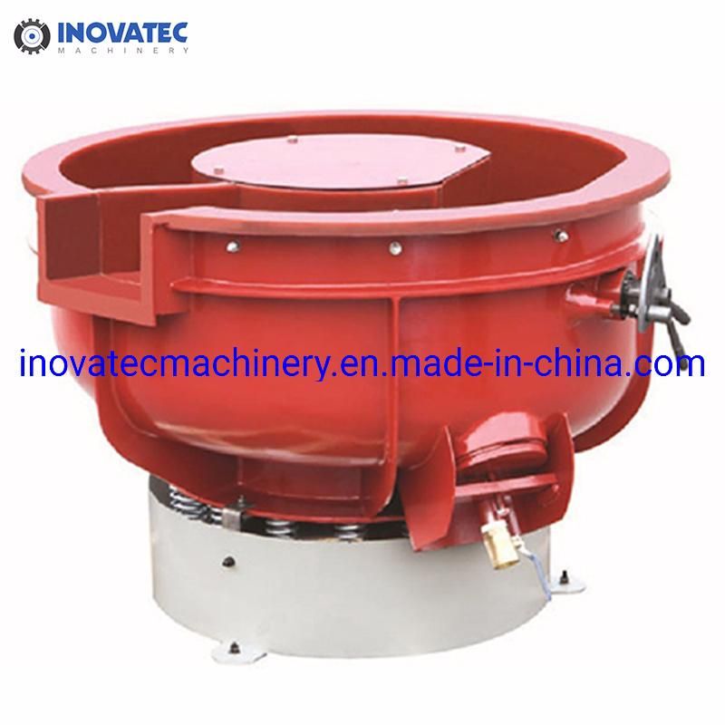 High Quality Vibratory Polishing Machine with Cover