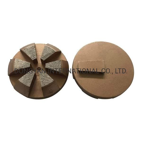 Diamond Floor Concrete Grinding Plug Head for Concrete Tools