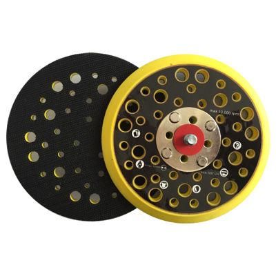 5&quot; 44-Hole Da Sanding Pad Multi-Hole Dust-Free Sander Backing Pad Abrasive Tools Grinder Accessories