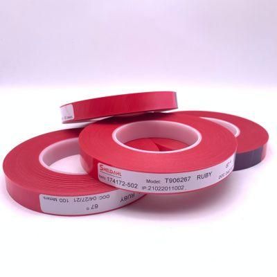 19mm*100m Red Color Adhesive Tape Splicing Tape for Sanding Belt