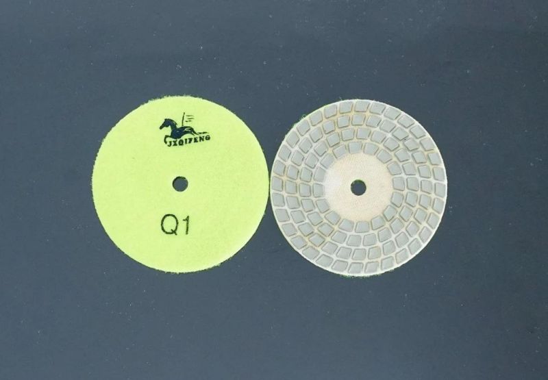 Best Diamond 4-Step Resin Dry Polishing Pads for Marble/ Granite