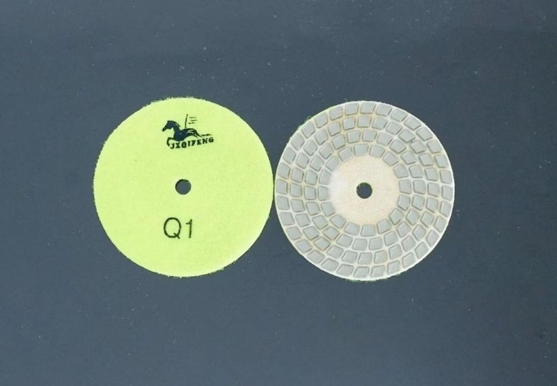 Best Diamond 4-Step Resin Dry Polishing Pads for Marble/ Granite