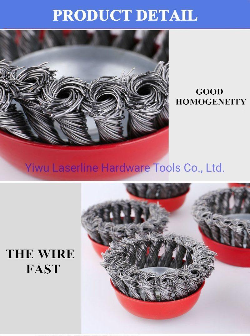Twist Steel Wire Cup Brush/Twist Knot Brush