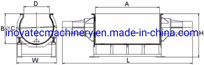 Horizontal Type Alloy Wheel Vibratory Polishing Machine