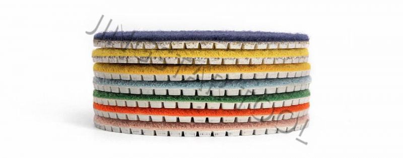 Resin Flexible Wet Diamond Marble Concrete Stone Polishing Pads