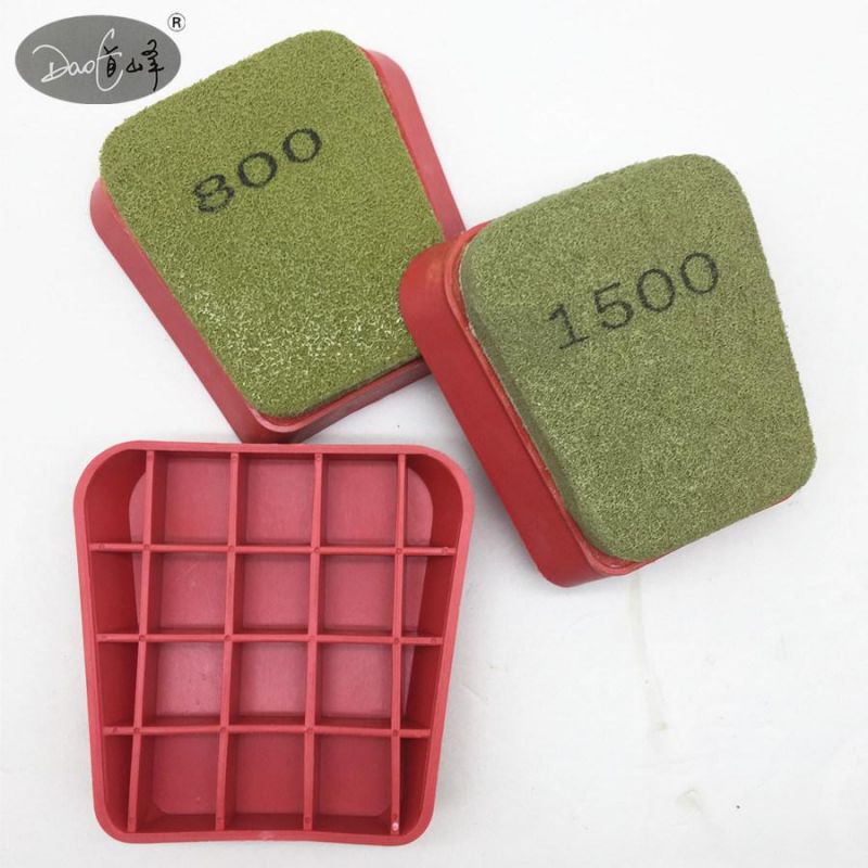 Daofeng Frankfurt Sponge Polishing Pad for Marble Plastic Base