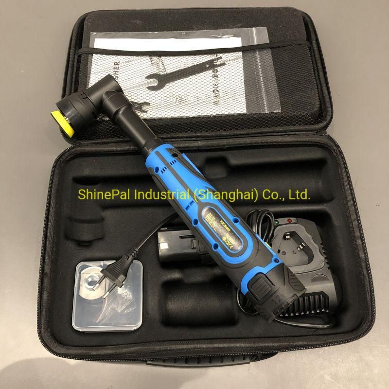 Shinepal 1.2/2 Inch Car Detailing Mini Power Tools Long Handle Professional Nano Polisher Machine for Car Detailer