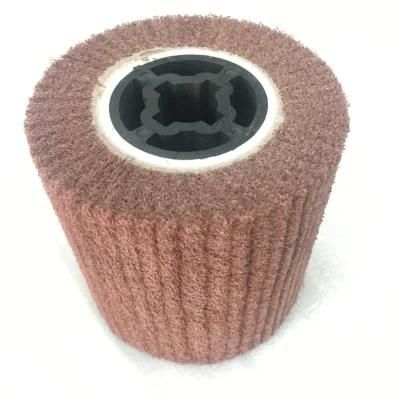 Brown Wire Drawing Non Woven Grinding Wheel with High Quality as Abrasive Tools for Polishing