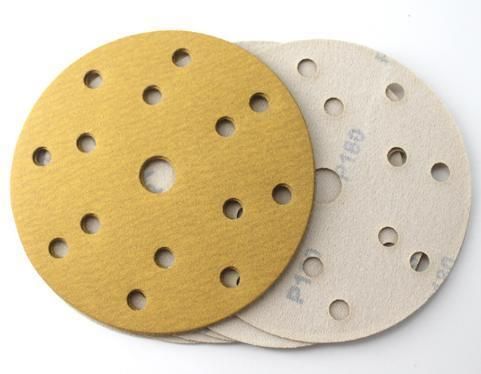 150mm Yellow Sanding Disc with 15 Holes