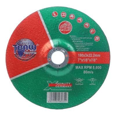 China Supplier 180mm 7inch Abrasive Grinding Cut off Disc Cutting Wheel