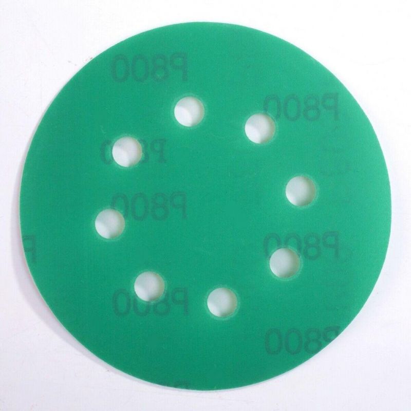 Wood, Car, Metal, Glass, Steel Polishing 4inch Alumina Oxide Abrasive Velcro Sandpaper Disc