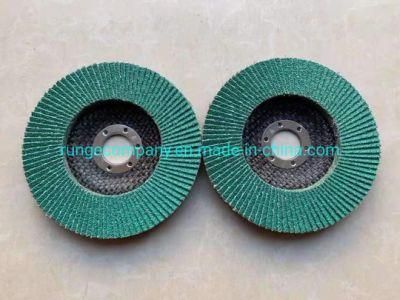 Power Electric Tools Parts Aluminum Oxide Fiberglass Backing Plate Flap Disc 40 Grit, Flat Type #27,