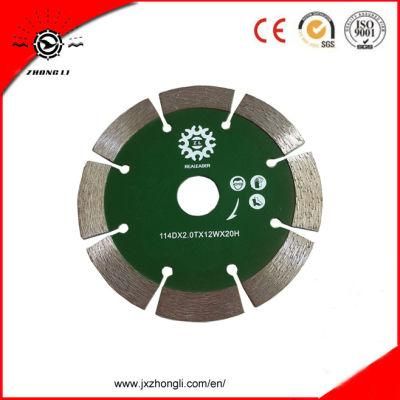 Dry Wet Cutting Segmented Diamond Saw Blades for Stone Material Cutting