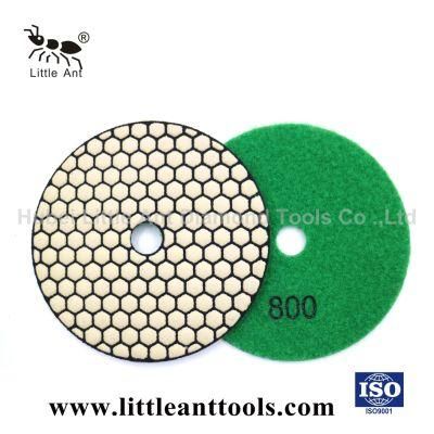 Hexagon Teeth Granite/Marble/Quartz/Counter-Top Dry Polishing Pad