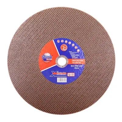 350 mm China Factory Abrasive Cut off Flap Cutting Grinding Disc Wheel for All Metal