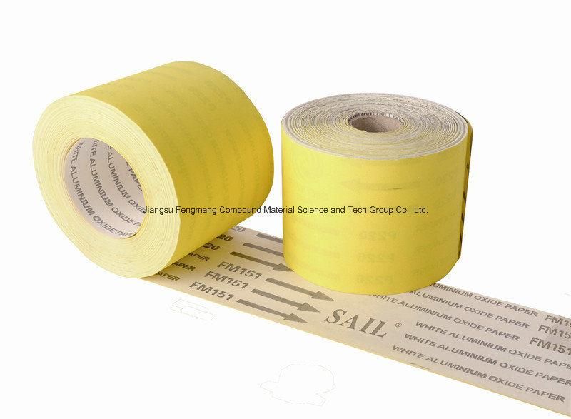 C-Wt Craft Paper White Aluminum Oxide Abrasive Paper/Sandpaper FM151