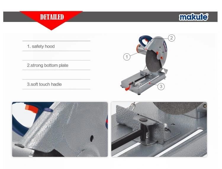 355mm 2000W Cut off Machine for Steel Cutting