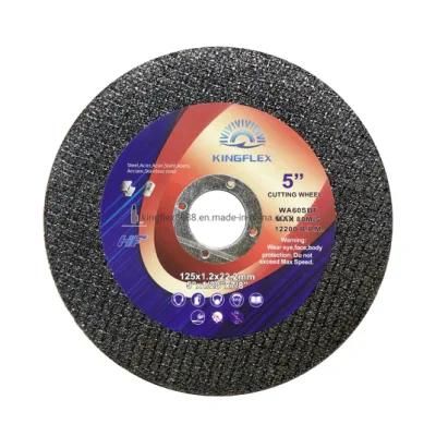 Super Thin Cutting Wheel, 5X1.2, 2nets Black, Special for Inox