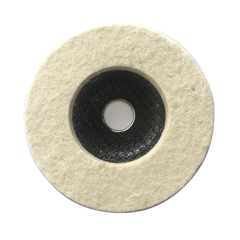 High Quality Hot Sale Premium Wear-Resisting 115mm Felt Disc for Polishing Stainless Steel and Metal